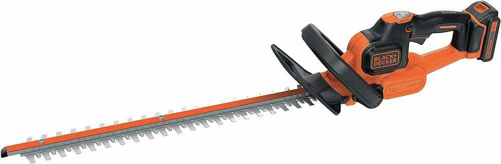 Black &amp; Decker Juodas &amp; Decker Gyvatvorių žirklės Juodas &amp; Decker GTC18502PC-QW; 18 V; 1x2,0 Ah; 50 cm ilgio; akumuliatorinės
