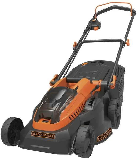 Black & Decker akumuliatorinė vejapjovė CLM3820L2, 36V, 2x2.0Ah, 38cm