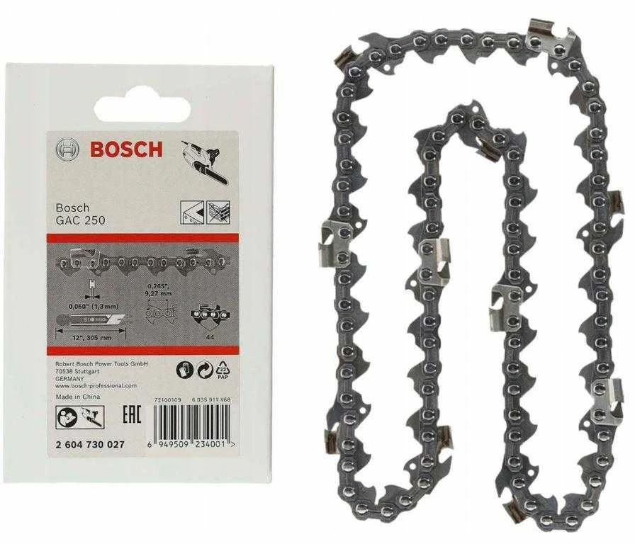 Pjūklo grandinė Bosch 2604730027; 12''; 30 cm; 3/8''; 44; 1,3 mm