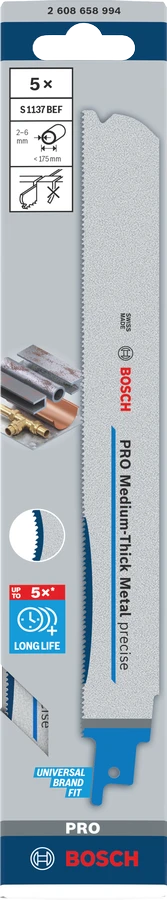 Bosch 5 pjūklo geležtė S 1137 BEF