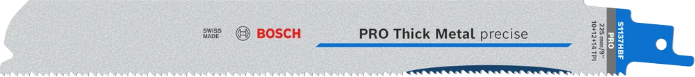 BOSCH PJŪKLELIS S PRO S1137HBF 1,1 x 25 x 225mm /5vnt.