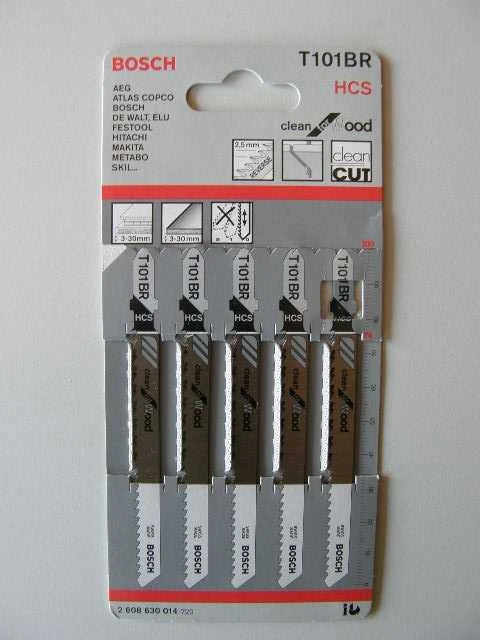 Bosch 5 siaurapj.pjūkleliai T 101 BR