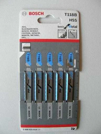 Bosch 5 siaurapj.pjūkleliai T 118 B