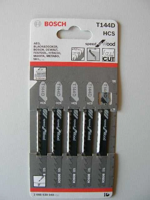 Bosch 5 siaurapj.pjūkleliai T 144 D