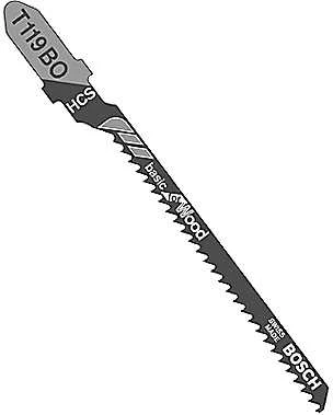 Pjūklelis siaurapjūkliui Bosch T 119 BO; 83 mm; 100 vnt.