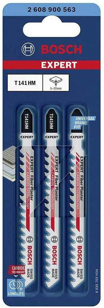 Bosch 3 siaurapj.pjūkleliai T141HM Fiber Plaster