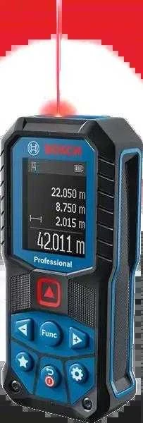 Bosch lazerinis atstumo matuoklis GLM 50-22 2x1.5V, 0,05-50m