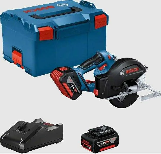 Bosch GKM 18V-50 2x5.0Ah, GAL 18V-40, LB