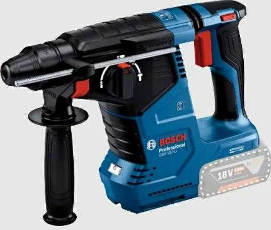 Perforatorius Bosch GBH 187-LI Professional; 18 V; 2,4 J; SDS-plus (be akumuliatoriaus ir pakrovėjo)
