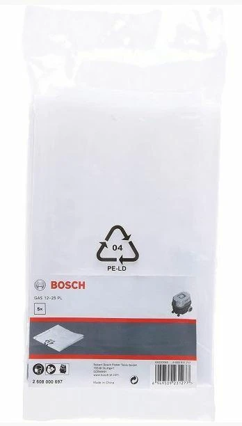 Dulkių maišas Bosch GAS 12-25; 5 vnt.