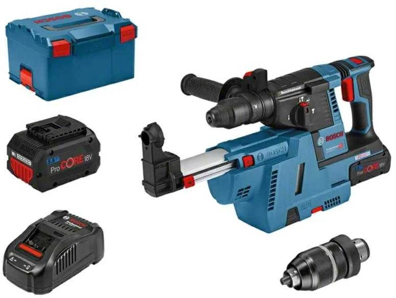 Bosch GBH 18V-26 F GDE 18V-16 LB, 2x5.5PrC, 1880CV