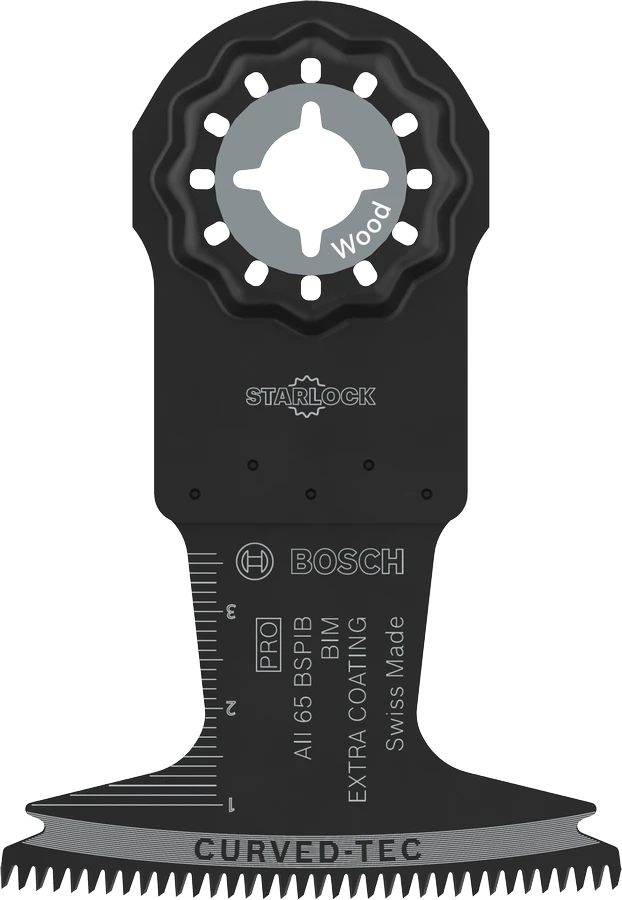 Bosch AII 65 BSPIB,Multi Mat. 65 x 40 mm, 1vnt.STARLOCK