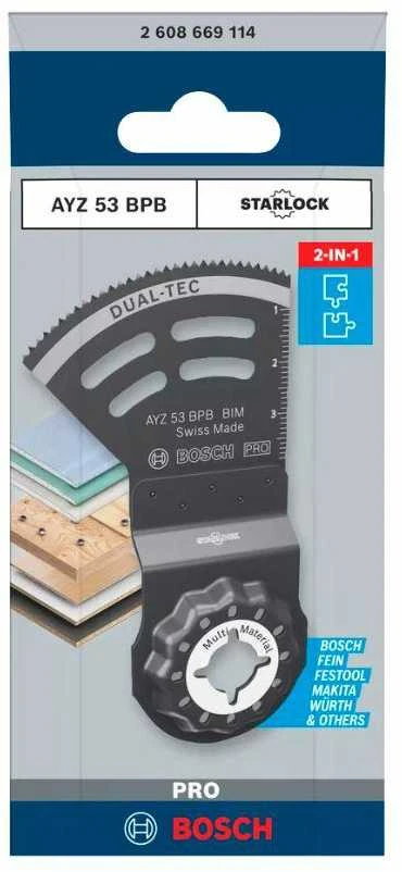 Bosch AYZ 53 BPB 53 x 40 mm STARLOCK 1 vnt.