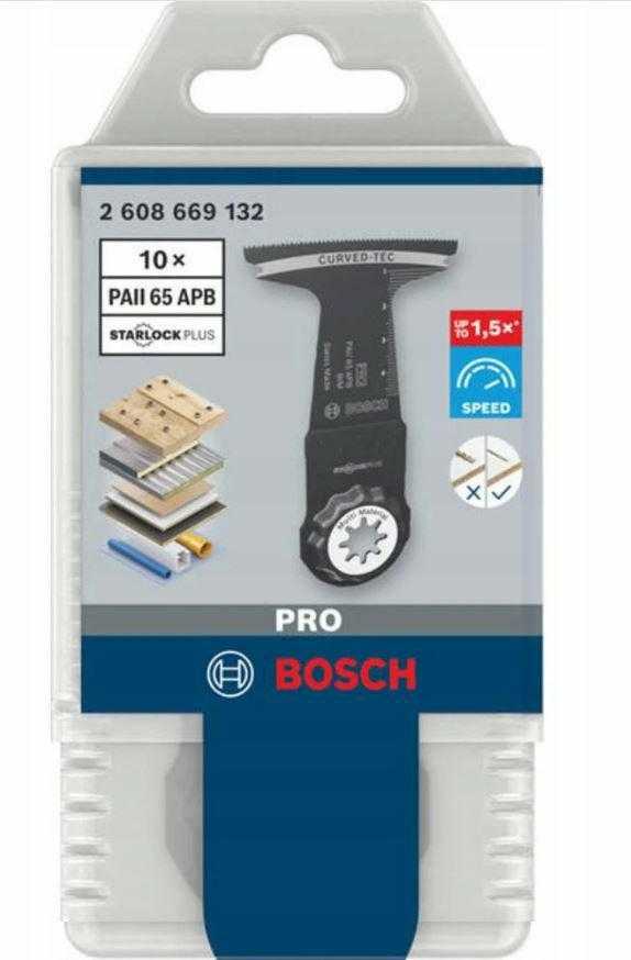 BOSCH MT BRZESZCZOT Daugiafunkcinis PRO PAII 65 APB 65 x 55 mm /10vnt.