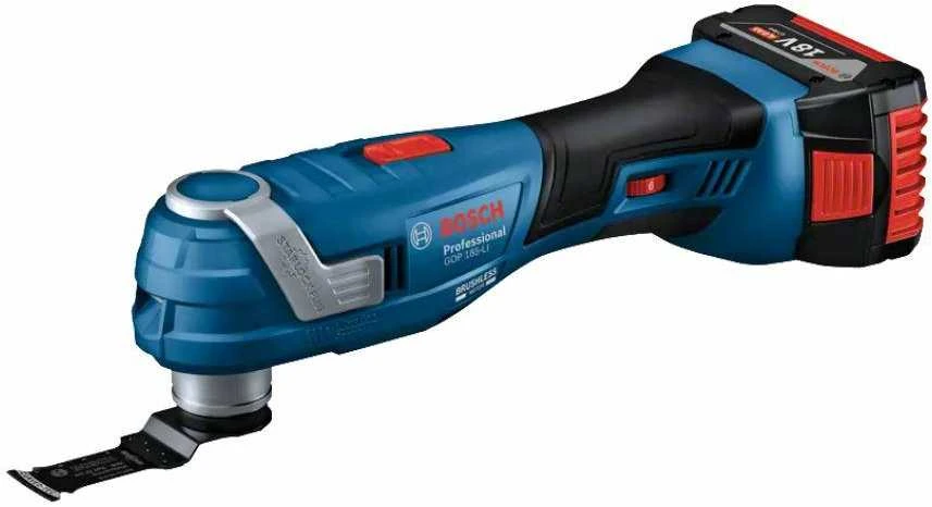 Daugiafunkcinis įrankis Bosch GOP 185-LI PROFESSIONAL; 18 V; 1x4,0 Ah akum.
