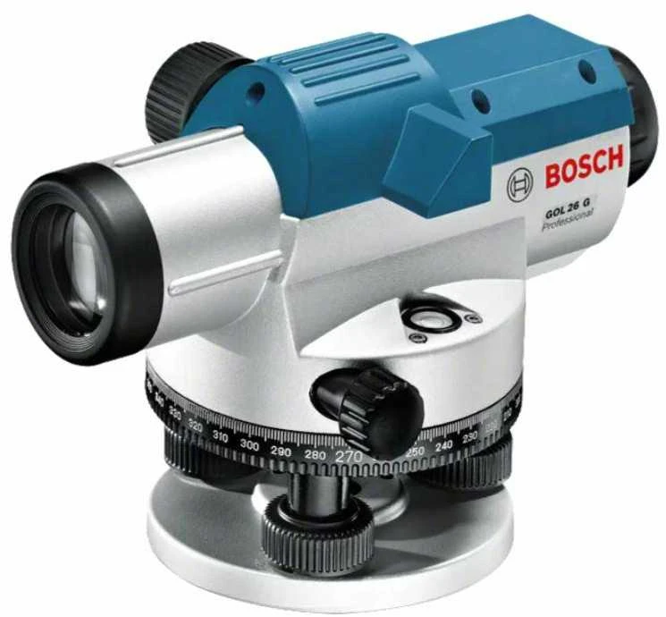 Optinis nivelyras Bosch GOL 26 G + priedai