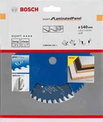Pjovimo diskas Bosch 2608644126; 140x20 mm; Z42