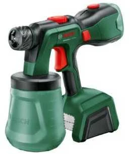 Bosch akumuliatorinis dažų pulverizatorius profilis