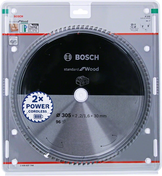 BOSCH Pjūklas STANDARTINIS MEDIENAS ACCU 305x30x96z