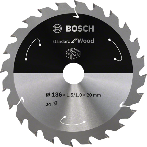 BOSCH Pjūklas STANDARTINIS MEDIENAS ACCU 136x20x24z