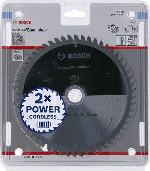BOSCH SAW STANDARD ALU 190x30x56 su ACCU