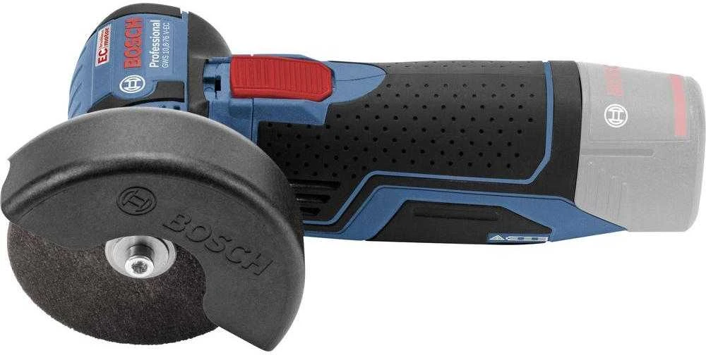 Bosch Professional kampinis šlifuoklis GWS 12V-76 (be baterijos ir įkroviklio; kartoninėje dėžėje)