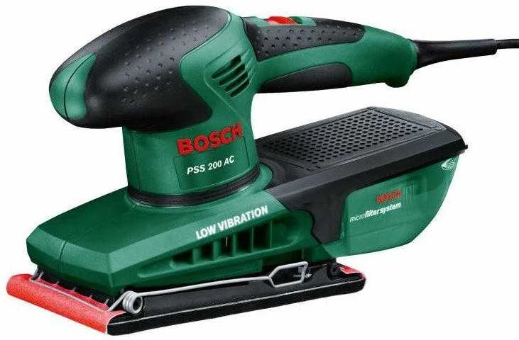 Bosch PSS 200 AC Vibracinis šlifuoklis