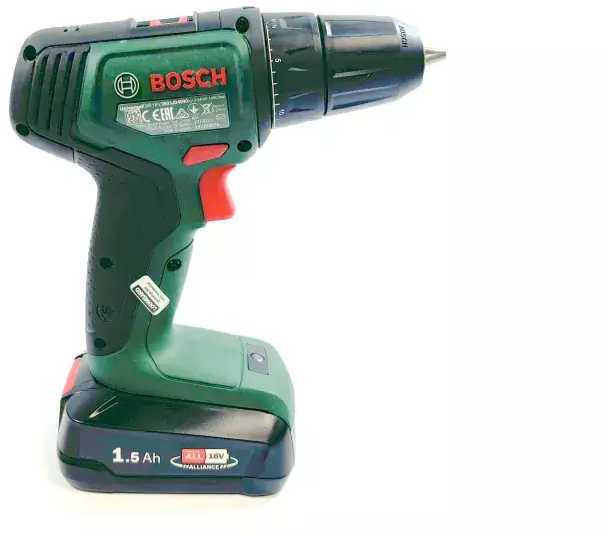 Bosch Universal Drill 18V (1x1,5 akumuliatorius) Akumuliatorinis dviejų greičių gręžtuvas - suktuvas