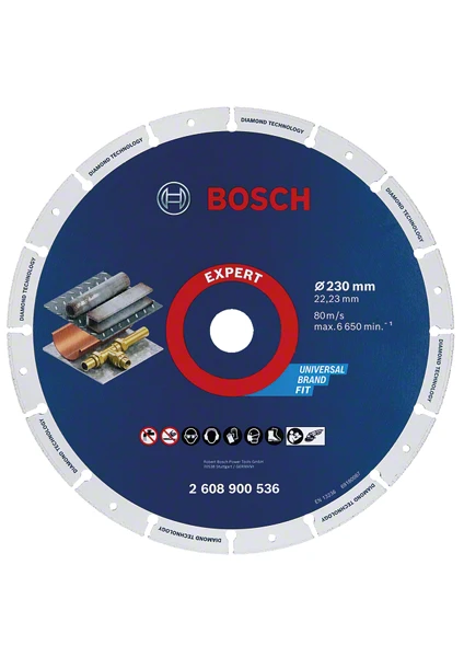 Bosch Deimant.pjov.diskas Metal 230x22.23mm