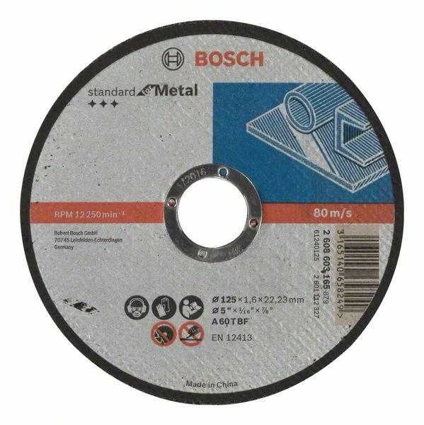 Bosch Pjov.diskas Standard 125x22x1.6 mm