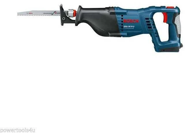 Bosch Akumuliatorinis universalus pjūklas GSA 18 V-LI, SOLO