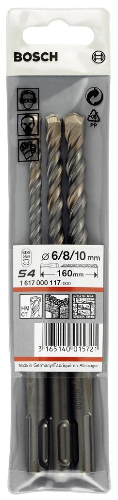 Grąžtas Bosch 3 SDS-plus-5 grąžtų komplektas 6/8/10 mm