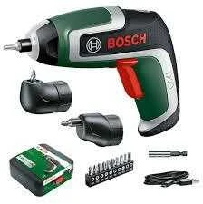 Akumuliatorinis suktuvas Bosch IXO 7, Su 2 adapteriais