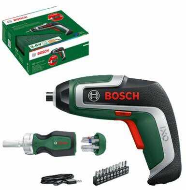 Akumuliatorinis suktuvas Bosch IXO 7 garbage kit; 3,6 V; 1x2,0 Ah akum.