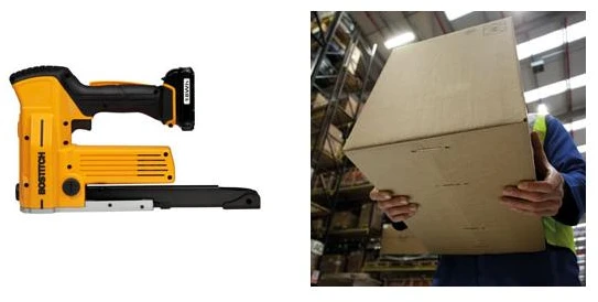 Akumuliatorinis kabių pistoletas Bostitch DSA-3522-E; 10,8 V; 1,5 Ah akum.
