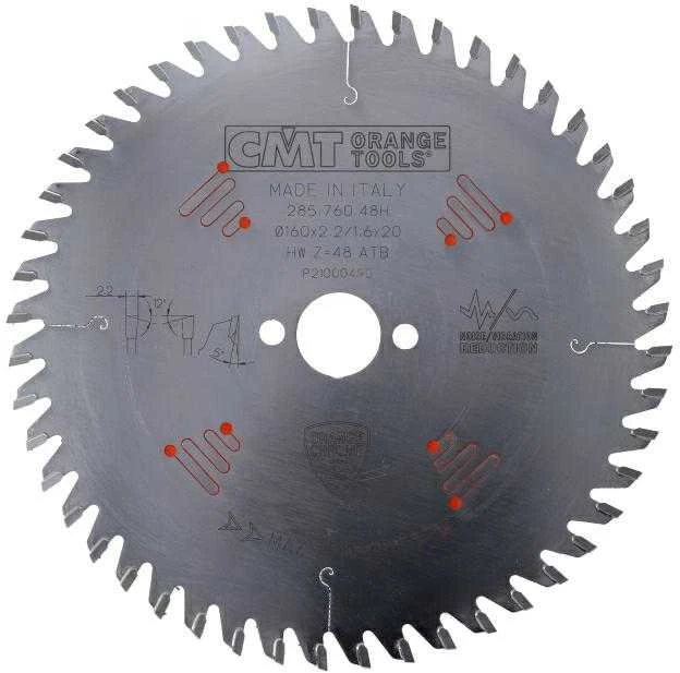 Pjovimo diskas medienai CMT 285; 160x2,2x20 mm; Z48; 5°