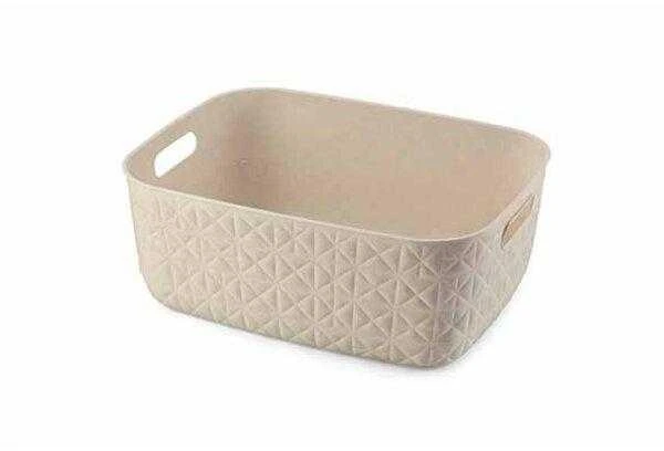 Krepšelis Curver Softex, 12.5 l, pilka, 37.9 x 14.3 x 29.2cm