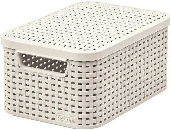 Daiktadėžė CURVER, 6 l, kreminė, 29,1×19,8×14,2 cm