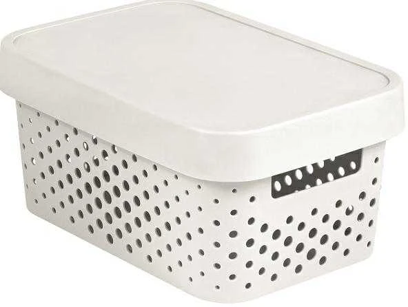 Daiktadėžė CURVER, 4,5 l, balta, 27×19×12 cm