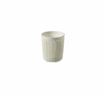 Curver Pintas krepšys S apvalus Ø10x11cm baltas