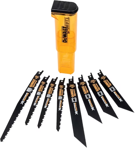 Pjūkleliai tiesiniam pjūklui DeWalt DT99551-QZ; 8 vnt.
