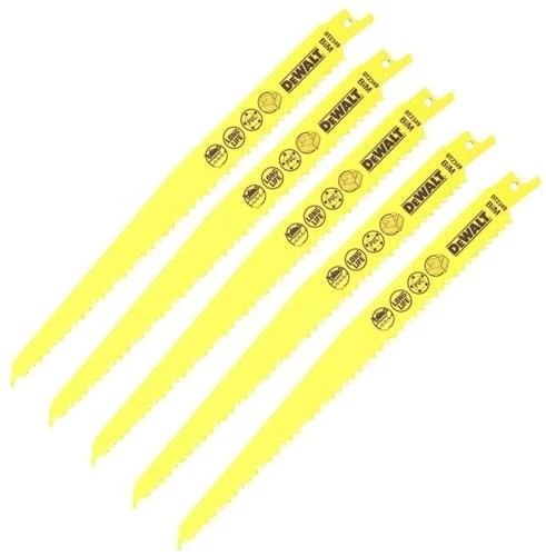 Pjūkleliai tiesiniam pjūklui DeWalt DT2349-QZ; 228 mm; 5 vnt.