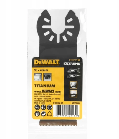 Grąžtas Dewalt DT20737 kelių įrankių peiliai
