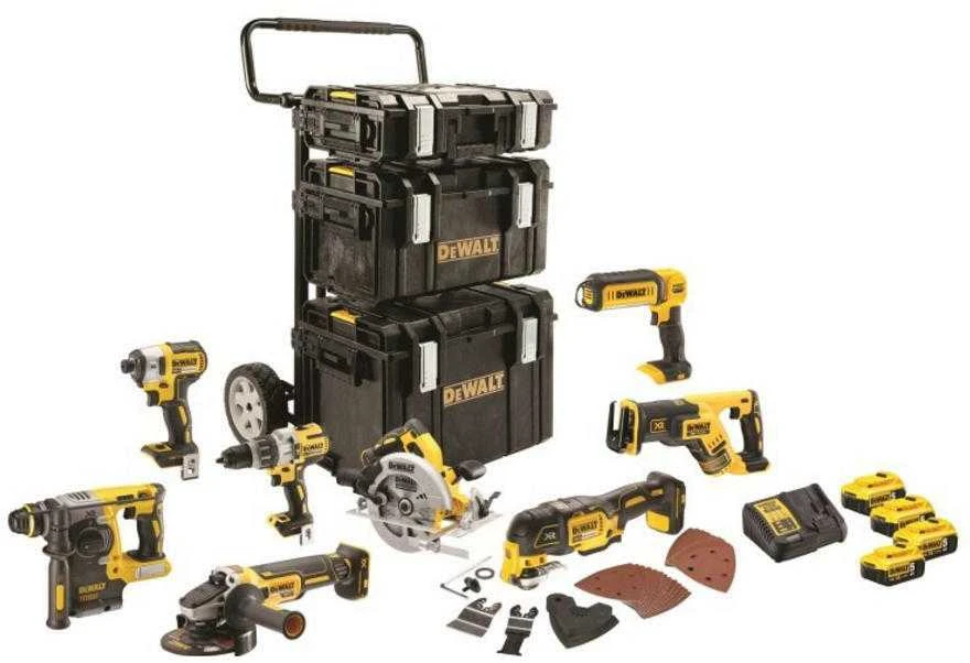 Akumuliatorinių įrankių rinkinys DeWALT DCK853P4
