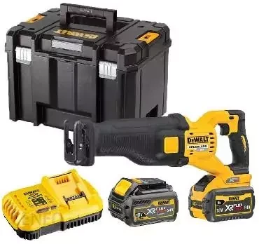 Tiesinis pjūklas DeWalt FlexVolt DCS389T2-QW; 54 V; 2x6,0 Ah akum.