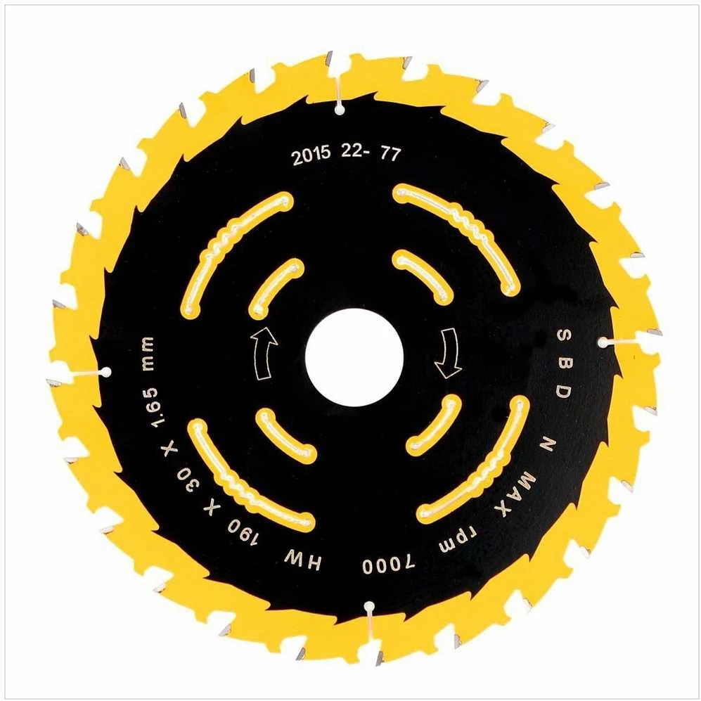 DEWALT pjovimo diskai EXTREME 190x30x1,65 24T 3 vnt