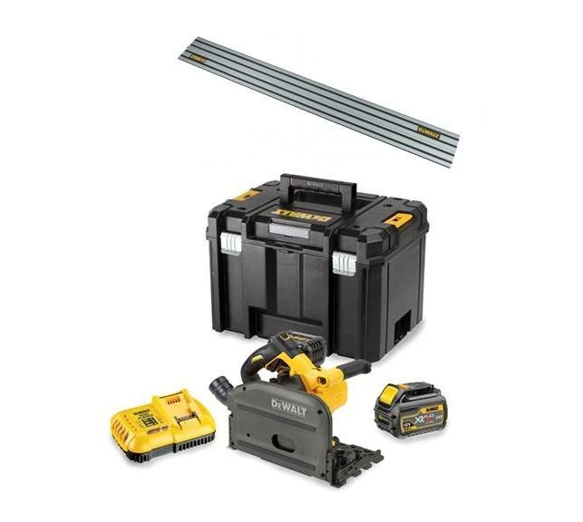 De Walt Akumuliatorinis diskinis pjūklas DeWALT DCS520T2R
