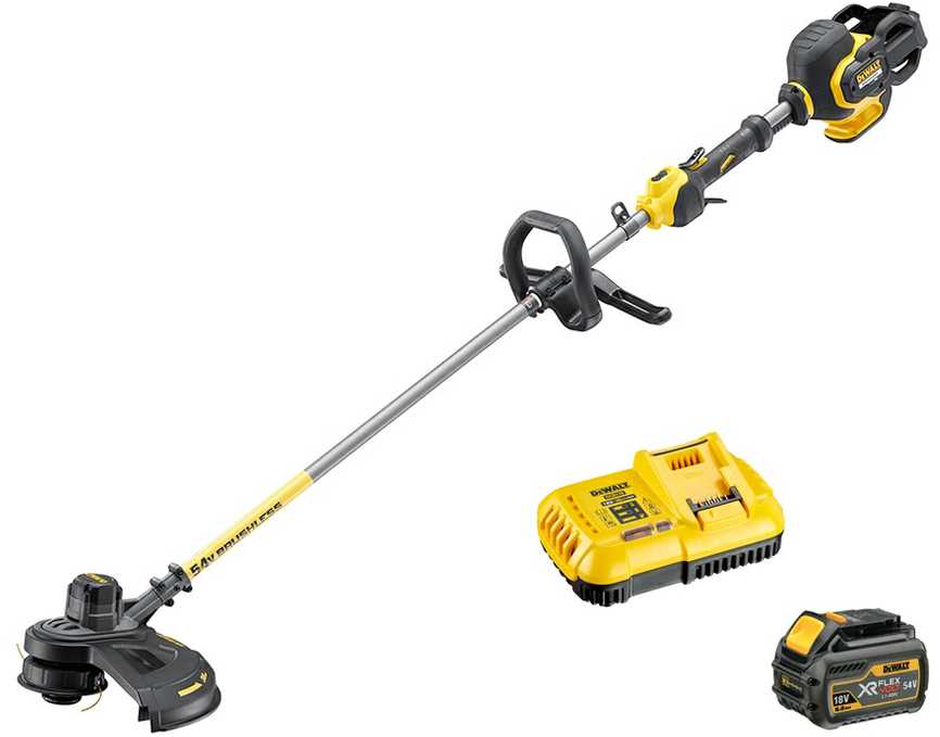 Akumuliatorinė žoliapjovė - trimeris DeWalt FlexVolt DCM571X1-QW | 54 V | 1x 9,0 Ah akum.