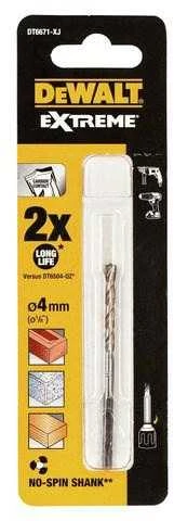 Grąžtas DEWALT grąžtai DO MURU 4x 75mm