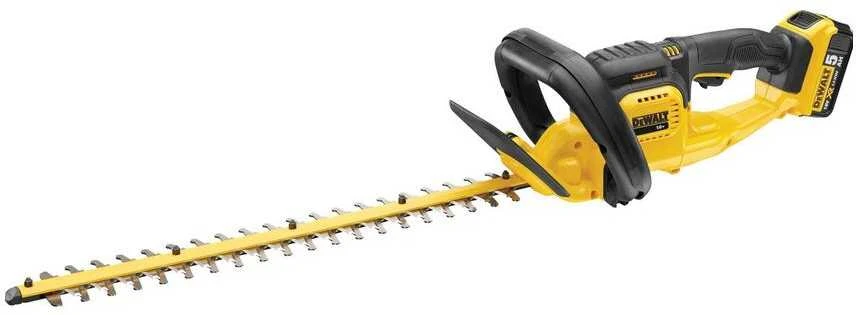 Akumuliatorinės gyvatvorių žirklės Dewalt DCM563P1